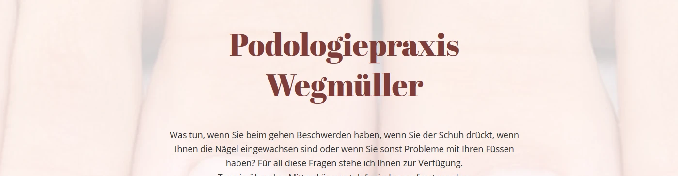 Podologiepraxis Wegmüller