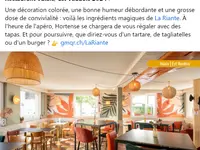 La Riante, restaurant-bar-tapas